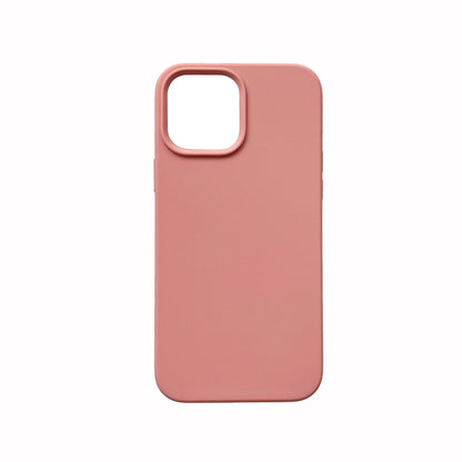 iPhone 15 Hoesje - Zalm Roze - Liquid Siliconen Back Cover