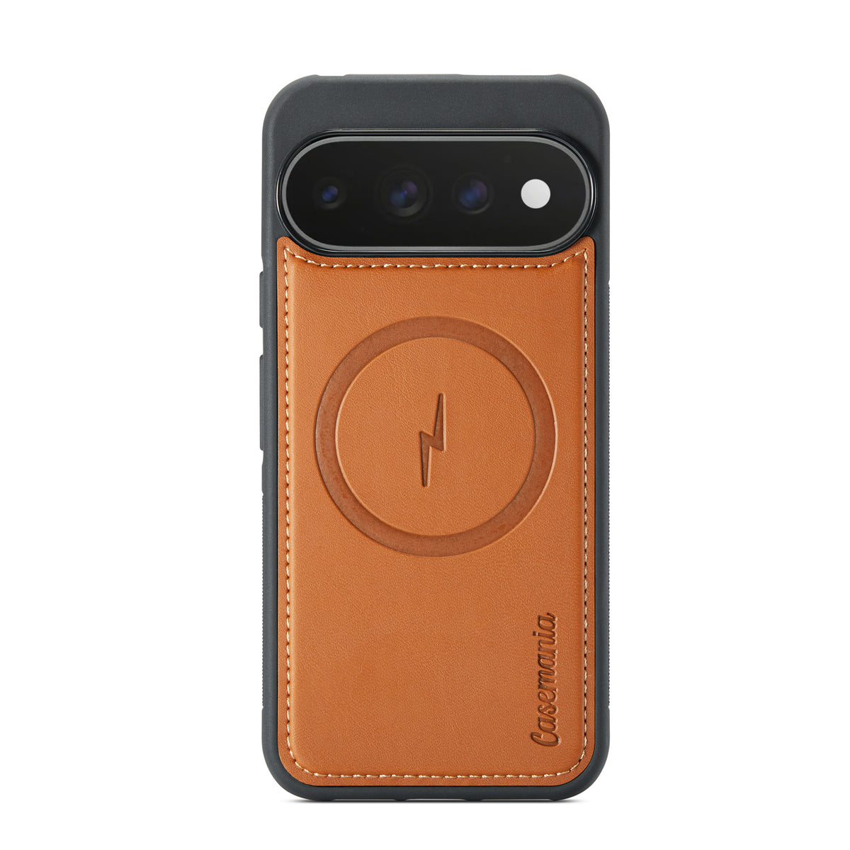 Google Pixel 11 Pro Hoesje - Sienna Brown - 2 in 1 MagSafe Bookcase