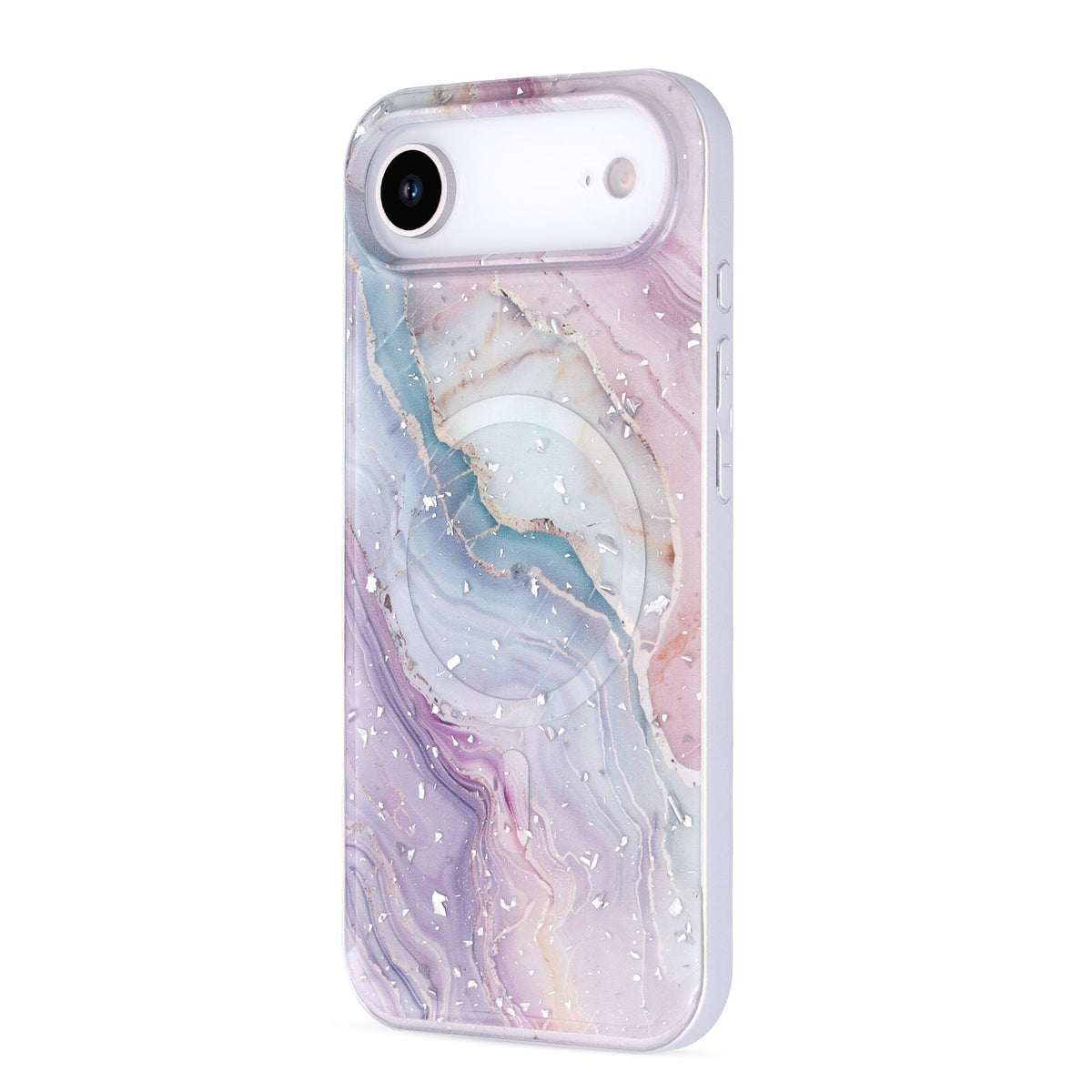 Apple iPhone Air Case - Pink - Marble Glitter MagSafe Back Cover