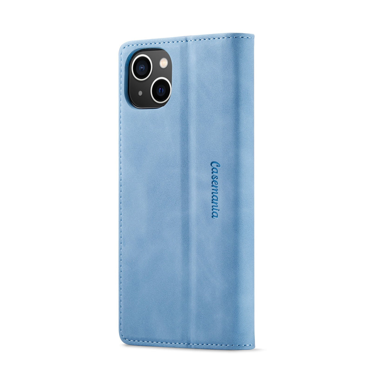 Apple iPhone 15 Case - Sky Blue - Slim Wallet Case