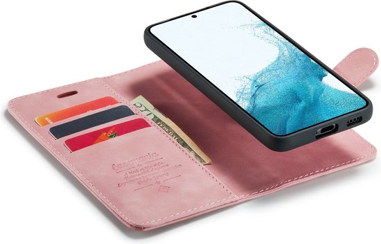 Oppo A76 Case - Pale Pink - 2-in-1 Wallet Case