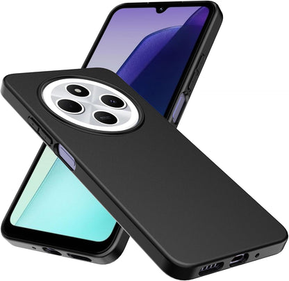 Xiaomi Redmi A4 Hoesje - Zwart - Siliconen Back Cover