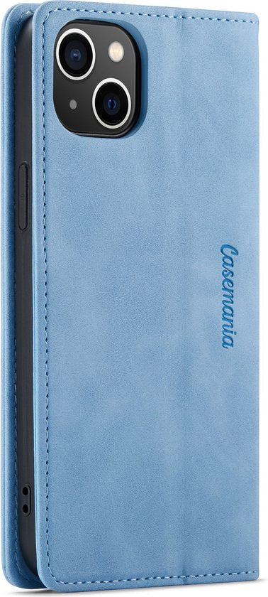 Apple iPhone 14 Plus Hoesje - Sky Blue - Dunne Bookcase