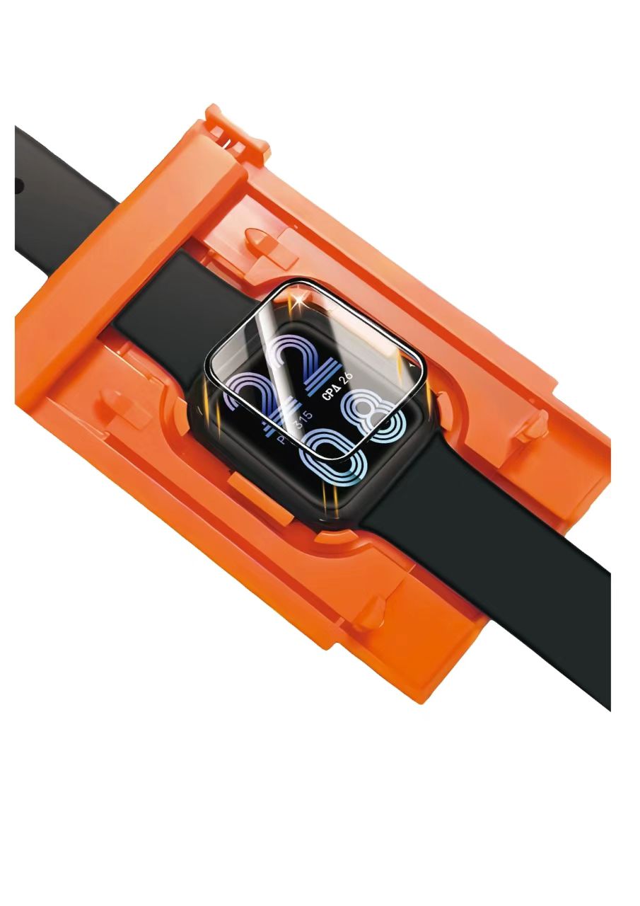 Apple Watch Ultra 2 (49 mm) Smartwatch Screenprotector - Full Cover met applicator - 1 Stuk