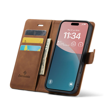 Apple iPhone 16 Case - Sienna Brown - 2-in-1 Wallet Case