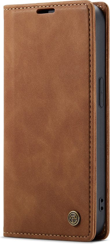 Apple iPhone 14 Pro Max Case - Sienna Brown - Slim Wallet Case
