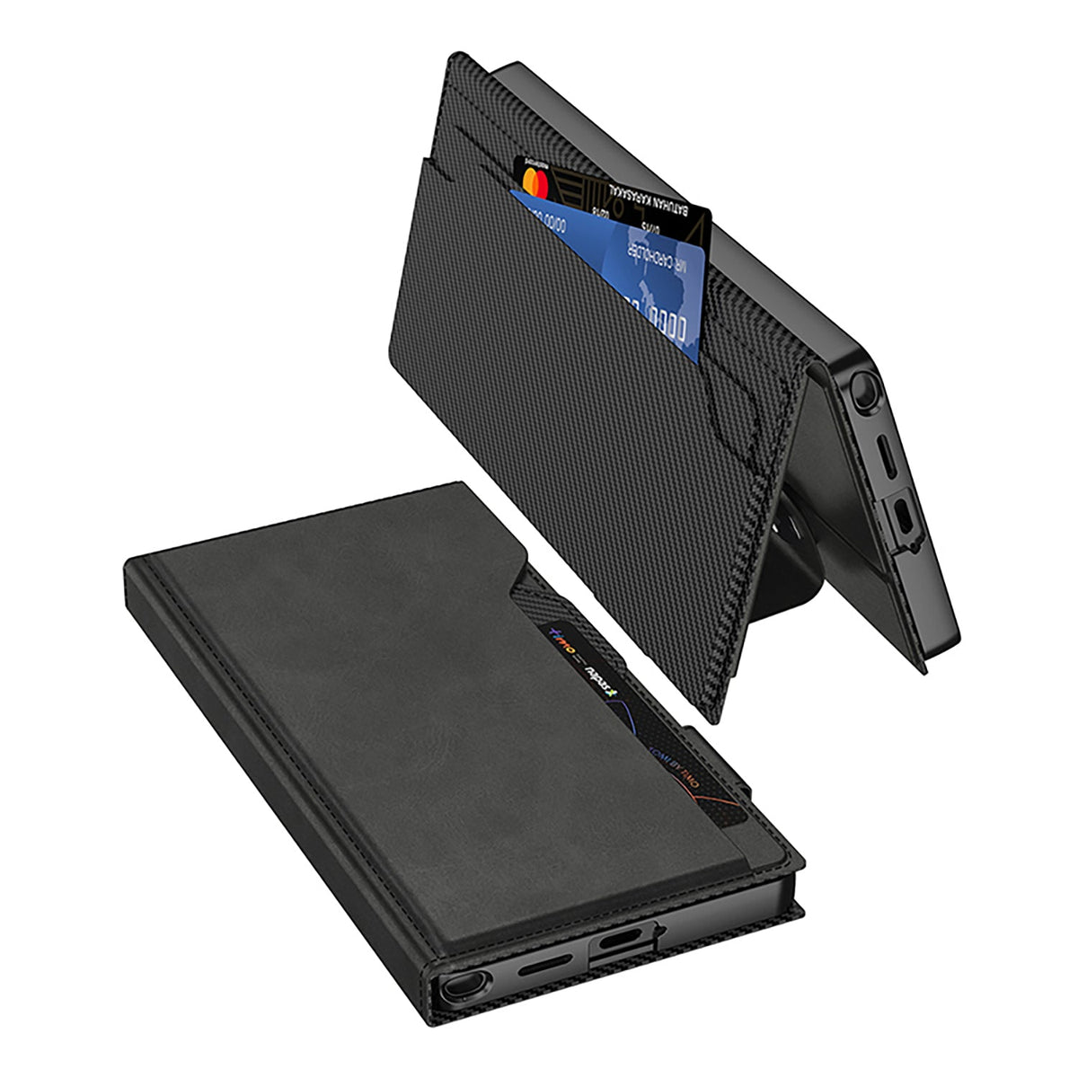 Samsung Galaxy S26 Ultra Hoesje - Grijs - Luxe Kunstlederen Portemonnee Bookcase