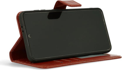 Apple iPhone 11 Pro Max Hoesje - Bruin - Bookcase
