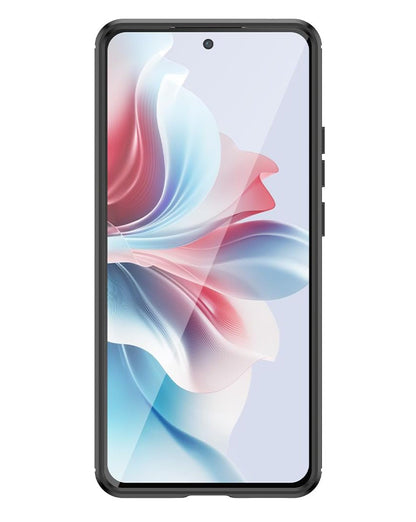 Oppo Reno 11F Hoesje - Zwart - Anti-Slip Back Cover