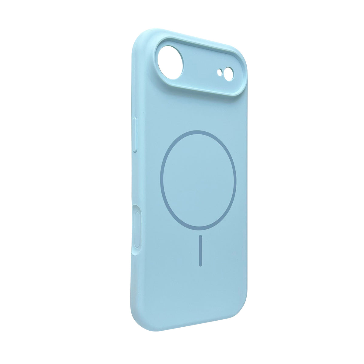 Apple iPhone Air Hoesje - Licht Blauw - Liquid Siliconen MagSafe Back Cover
