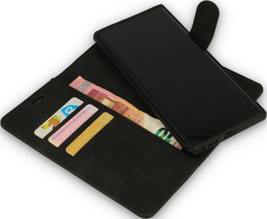 OPPO Reno 6 Hoesje - Charcoal Gray - 2 in 1 Bookcase