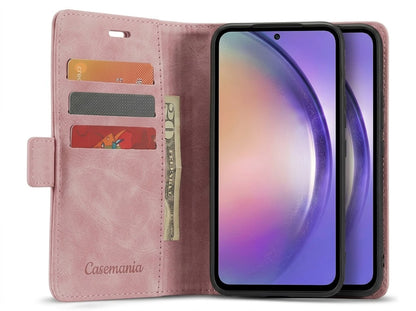 Apple iPhone Duo Hoesje - Pale Pink - Dunne Bookcase