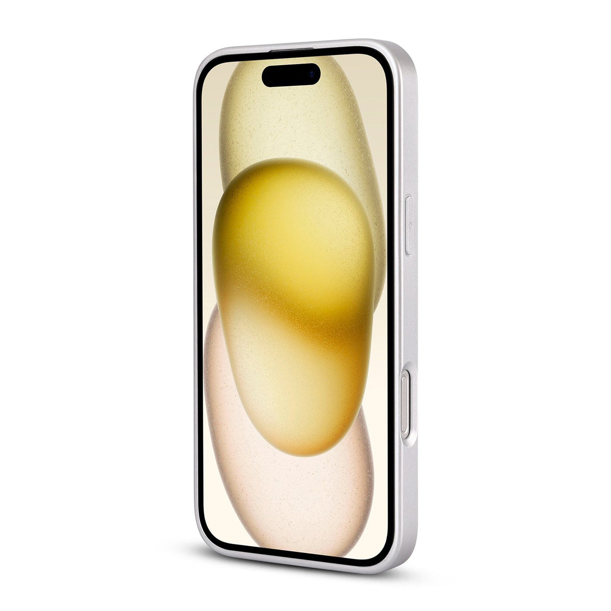 Apple iPhone 16 Pro Hoesje - Wit - Marmer MagSafe Back Cover
