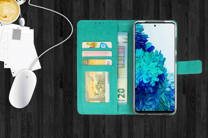 iPhone 15 Hoesje - Turquoise - Bookcase