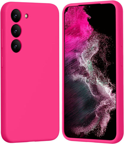 Samsung Galaxy S25 Plus Hoesje - Roze - Liquid Siliconen Back Cover