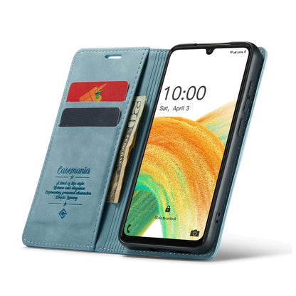 Samsung Galaxy A13 (4G) Hoesje - Aqua Blue - Dunne Bookcase