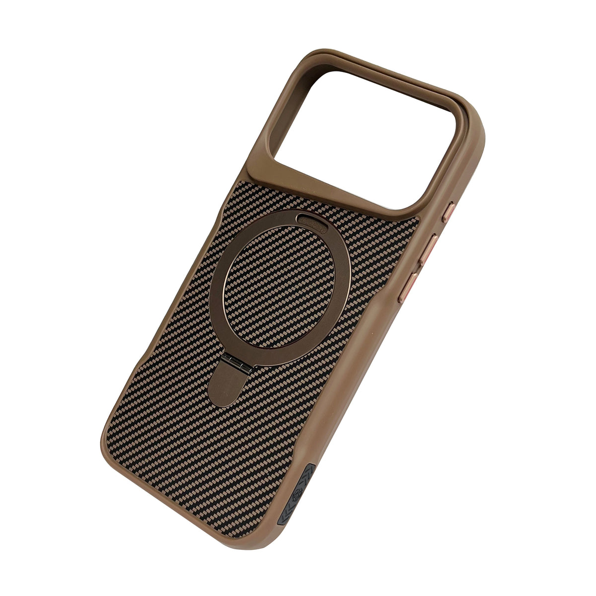 Apple iPhone 17 Pro Max Case - Gold - Carbon MagSafe Back Cover