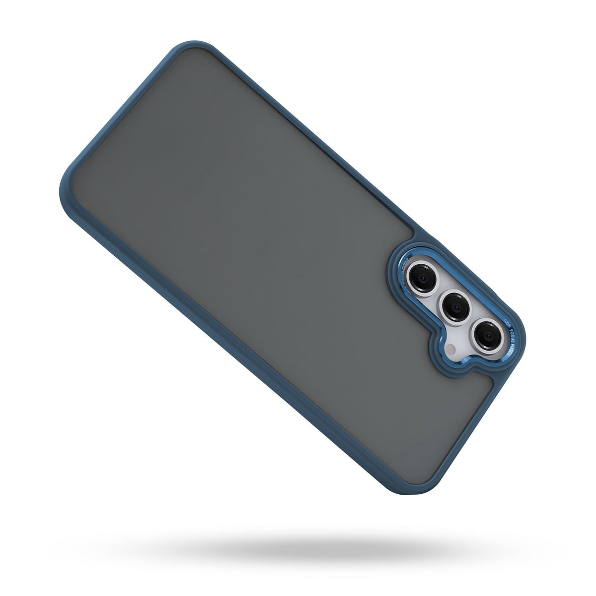 Samsung Galaxy A56 Hoesje - Blauw - Frame Back Cover