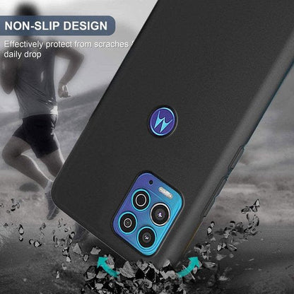 Motorola Moto G100 Hoesje - Zwart - Siliconen Back Cover