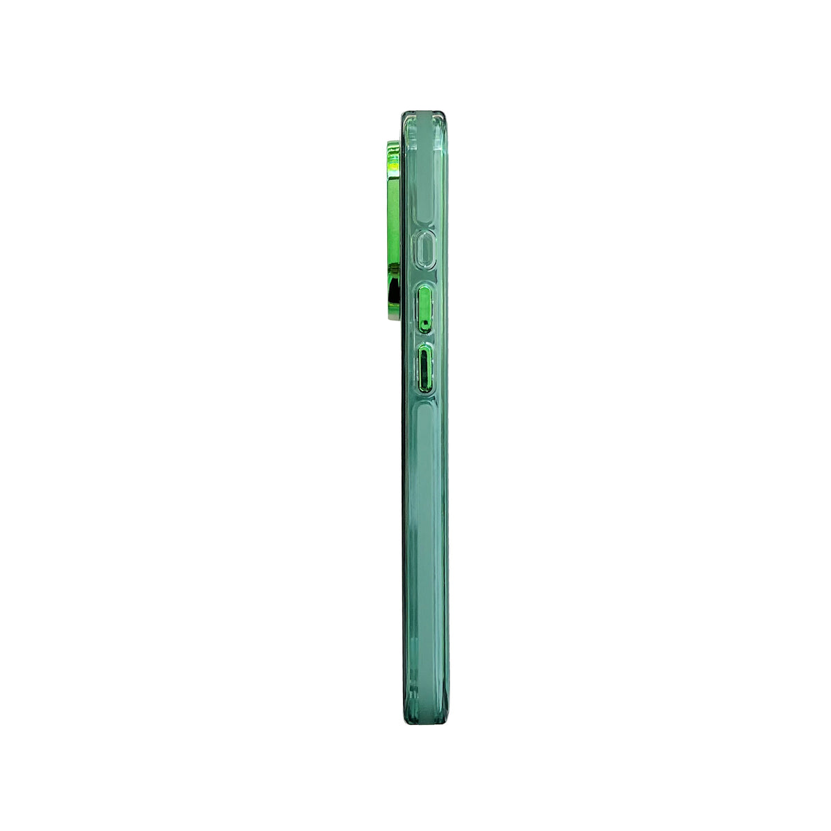 Apple iPhone 12 Pro Case - Green - Fusion Armor MagSafe Back Cover
