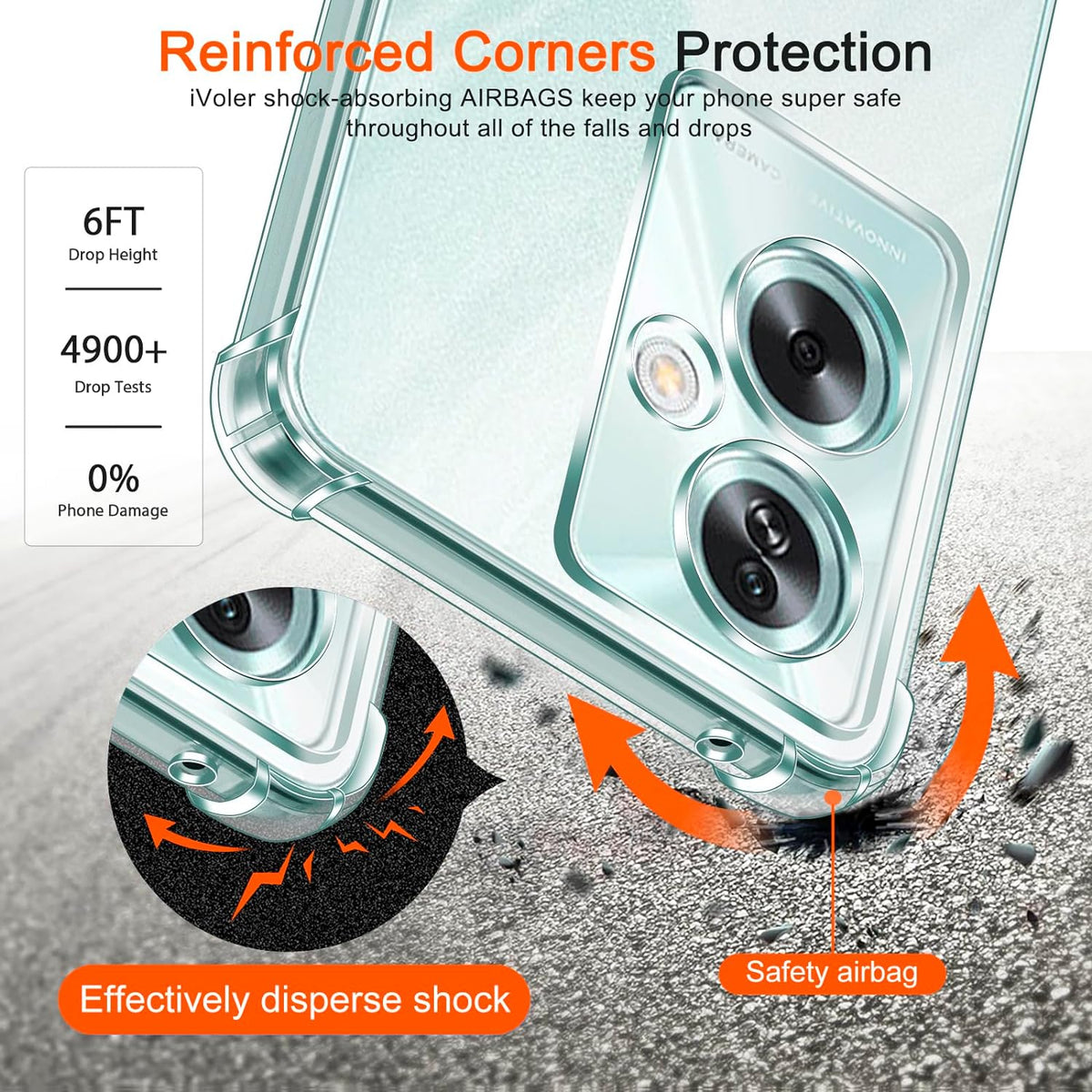 OnePlus Nord N30 SE Hoesje - Transparant - Anti-Shock Back Cover