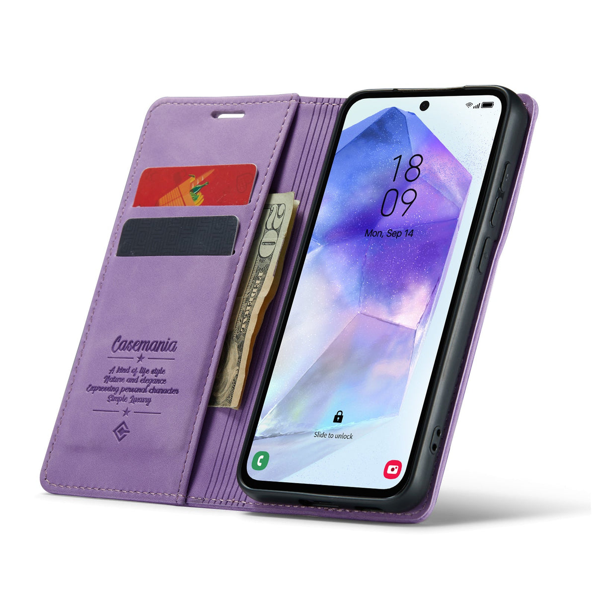 Samsung Galaxy A17 5G Hoesje - Bright Lila - Dunne - Paars Back Cover