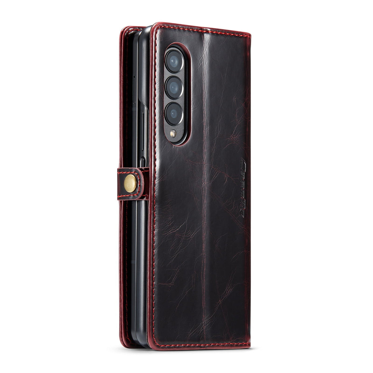 Samsung Galaxy Z Fold 4 Hoesje - Crimson Red - Bookcase