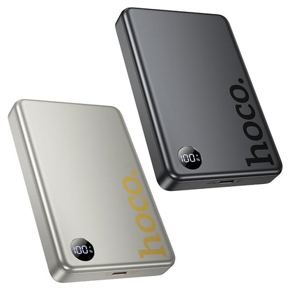 Hoco Power Bank 10,000mAh Magnetic Wireless - Titanium Gold