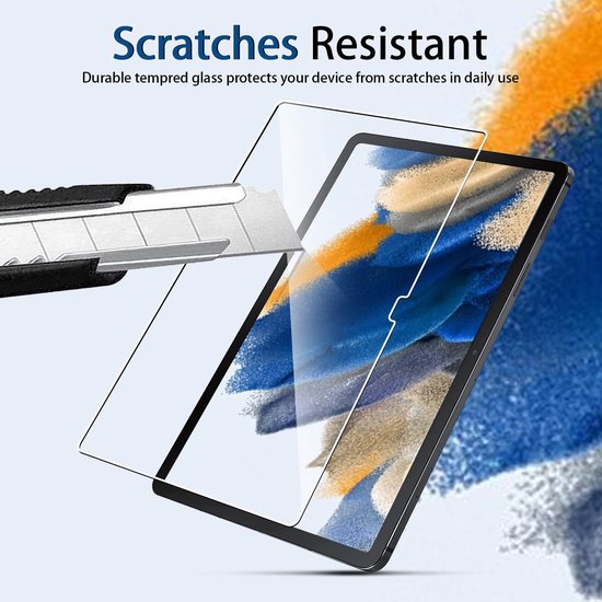 Samsung Galaxy Tab A8 2021 Screenprotector - Full Cover - 2 Stuks