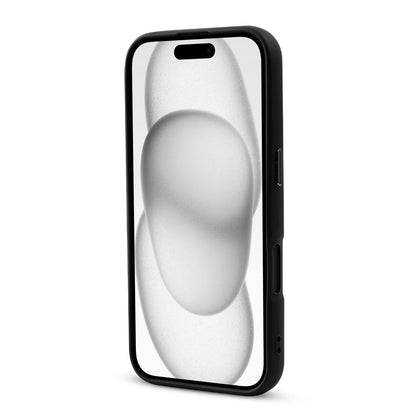 iPhone 16 Hoesje - Zwart - Matte Armor MagSafe Back Cover