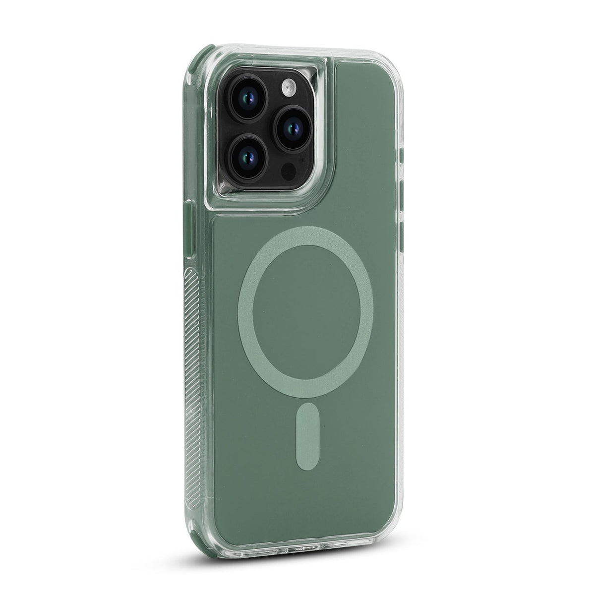 Apple iPhone 16 Pro Max Hoesje - Groen - Liquid Armor MagSafe Back Cover