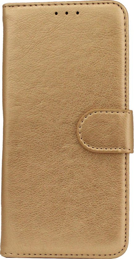Samsung Galaxy S9+ Hoesje - Goud - Luxe Bookcase