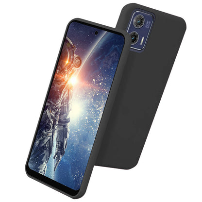 Motorola Moto G73 Hoesje - Zwart - Siliconen Back Cover