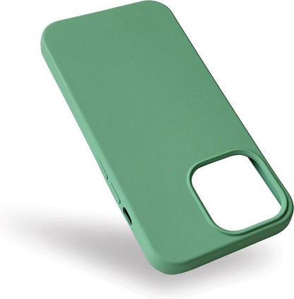 Apple iPhone 13 Pro Hoesje - Licht Groen - Siliconen Back Cover