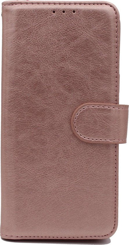 Samsung Galaxy A41 Hoesje - Rosegoud - Luxe Bookcase
