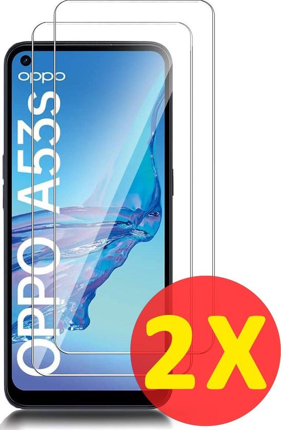 Oppo A53s / A53 Screen Protector - Tempered Glass - 2 Pieces