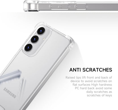 Samsung Galaxy S24 Plus Hoesje - Transparant - Anti-Shock Back Cover