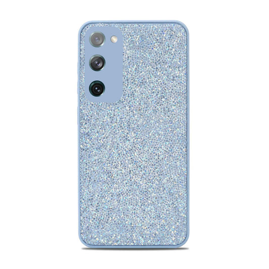 Samsung Galaxy S20 FE Hülle - Blau - Diamant-Glitzer-Backcover