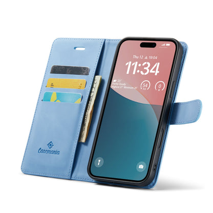 Apple iPhone 16 Plus Hoesje - Sky Blue - 2 in 1 Bookcase