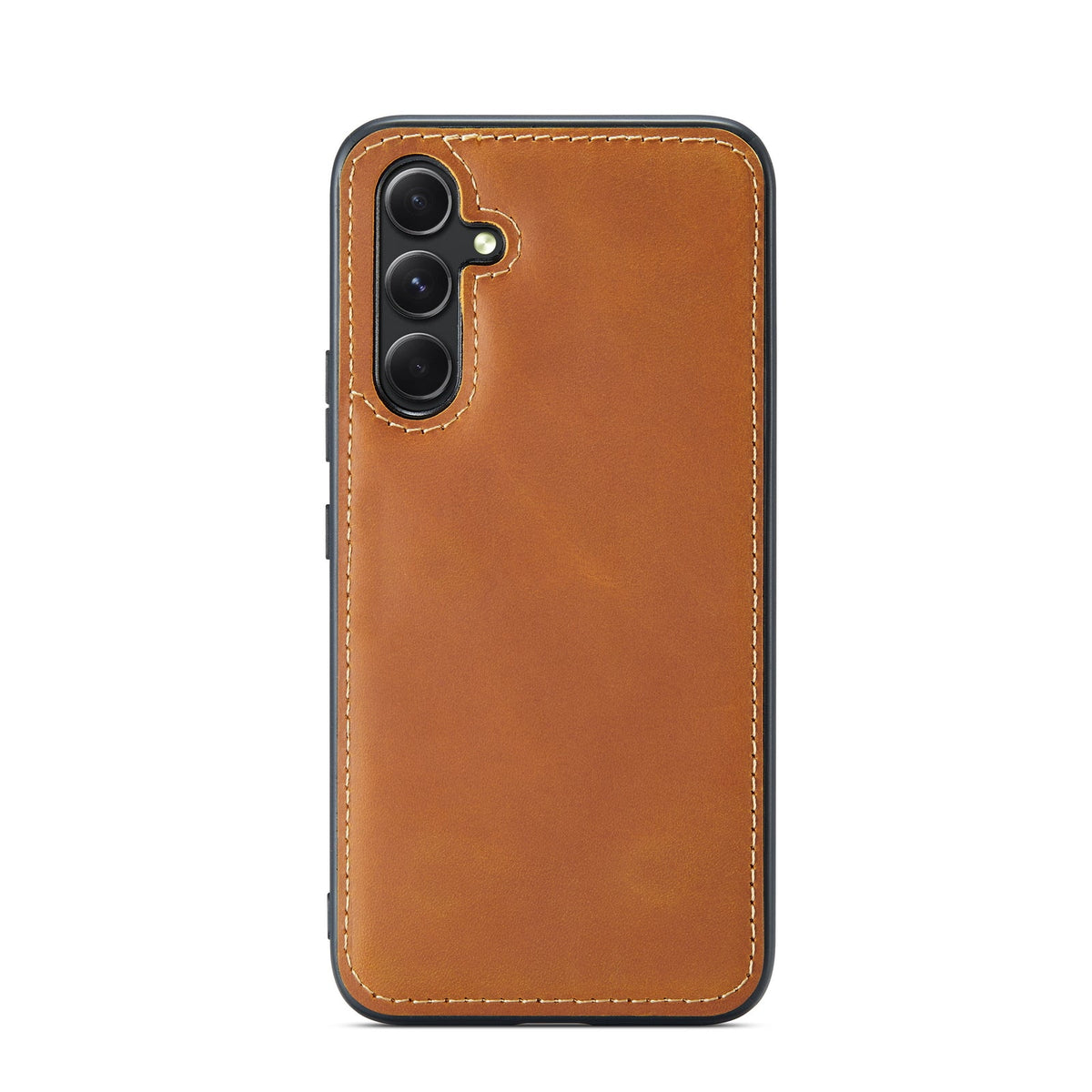 Samsung Galaxy A54 Hoesje - Sienna Brown - Echt Leren Back Cover