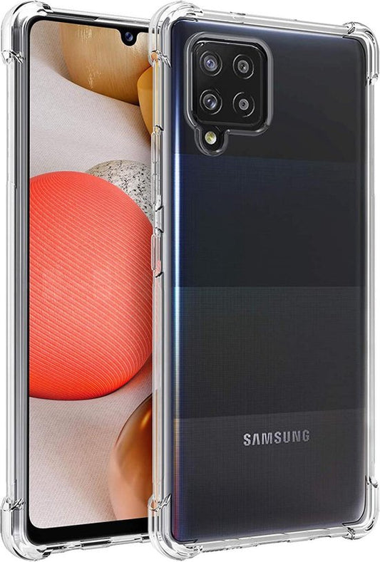 Samsung Galaxy A42 5G Hülle - Transparent - Stoßfestes Backcover