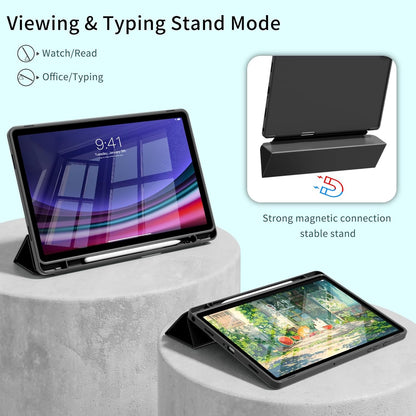 Samsung Galaxy Tab A11 Plus Tablethoes - Zwart - Smart Cover