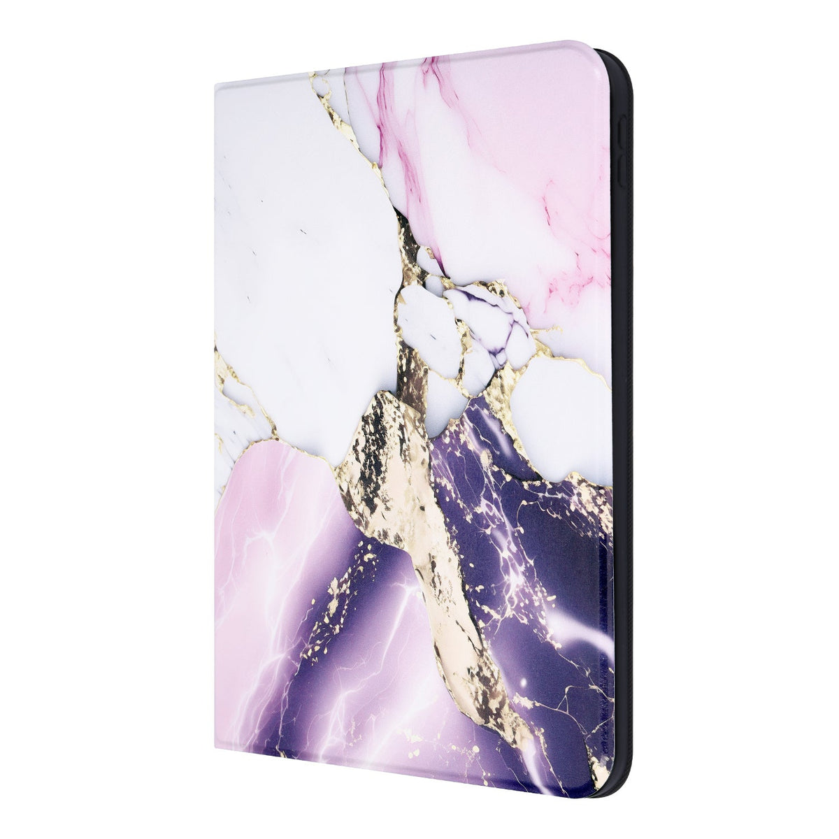 Apple iPad 2025 (11th Gen) Tablethoes - Marmer Paars - Smart Cover