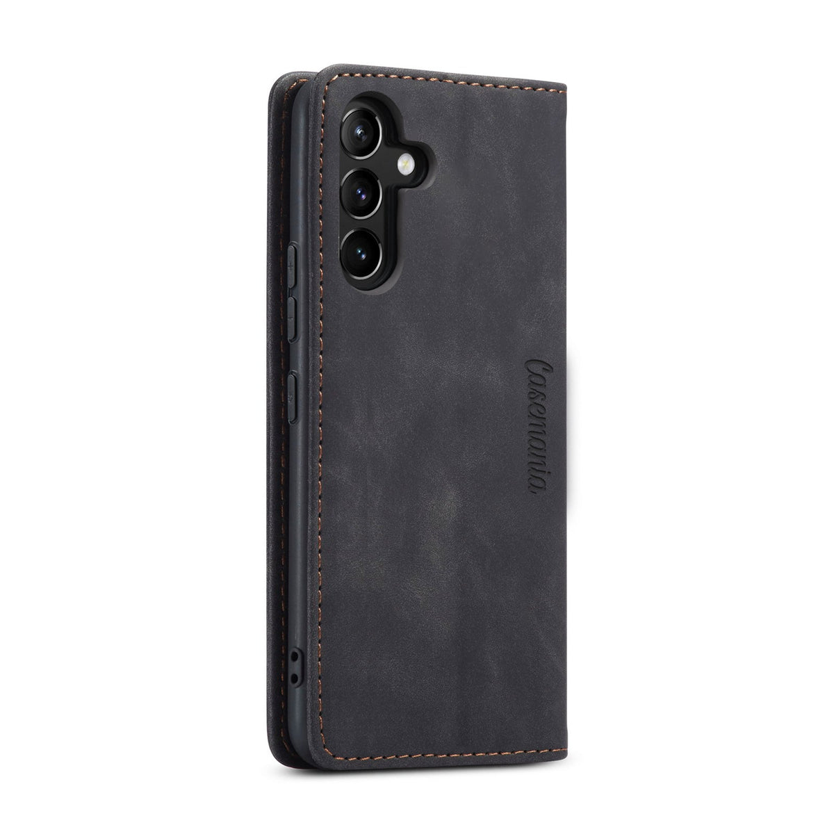 Samsung Galaxy A34 5G Hoesje - Charcoal Gray - Dunne Bookcase