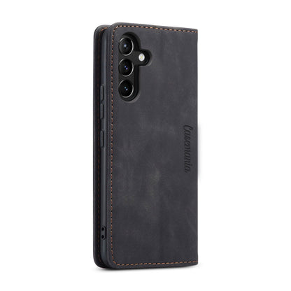 Samsung Galaxy S24 Plus Hoesje - Charcoal Gray - Dunne Bookcase