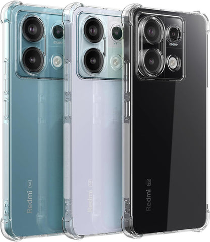 Xiaomi Redmi Note 13 Hülle - Transparent - Stoßfestes Backcover