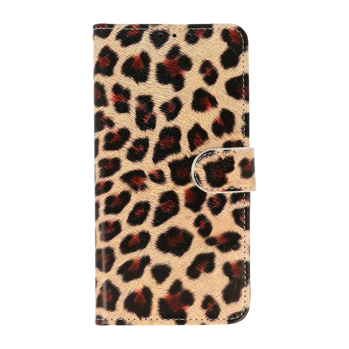 Apple iPhone 18 Pro Hoesje - Luipaard - Print Bookcase