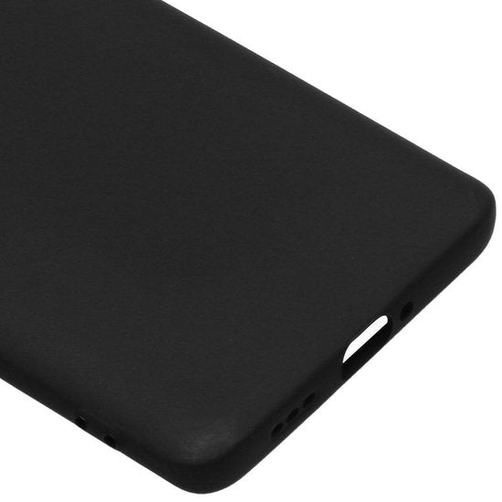 Oppo Reno 4 5G Hoesje - Zwart - Siliconen Back Cover