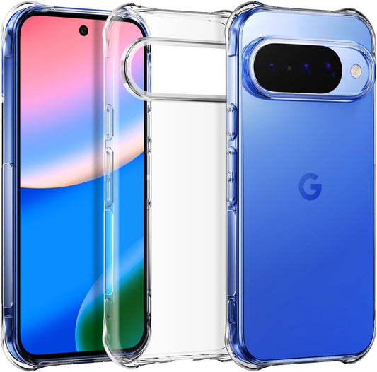 Google Pixel 10 Hoesje - Transparant - Anti-Shock Back Cover