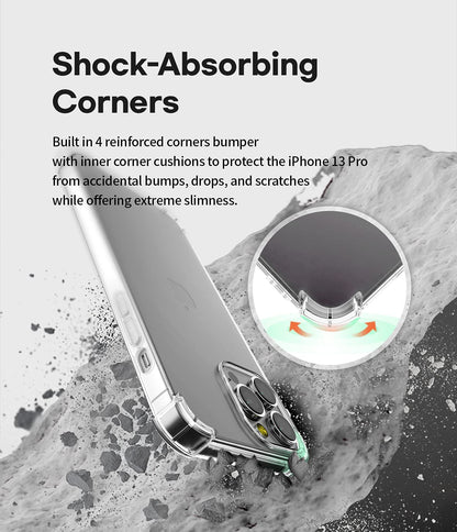 Apple iPhone 15 Pro Case - Clear - Shockproof Back Cover
